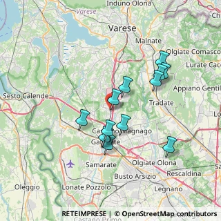 Mappa Via Libertà, 21040 Jerago Con Orago VA, Italia (6.24231)