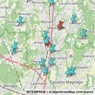 Mappa Via Libertà, 21040 Jerago Con Orago VA, Italia (2.47353)
