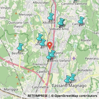 Mappa Via Libertà, 21040 Jerago Con Orago VA, Italia (2.29583)