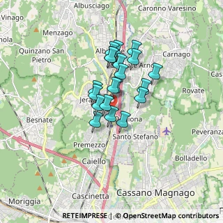 Mappa Via Libertà, 21040 Jerago Con Orago VA, Italia (1.171)