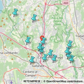 Mappa Via Libertà, 21040 Jerago Con Orago VA, Italia (4.49286)