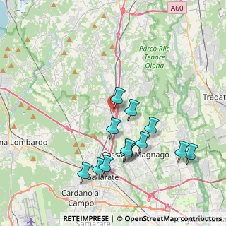 Mappa Via Libertà, 21040 Jerago Con Orago VA, Italia (3.95615)