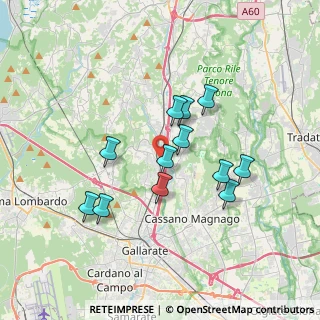Mappa Via Libertà, 21040 Jerago Con Orago VA, Italia (3.05167)