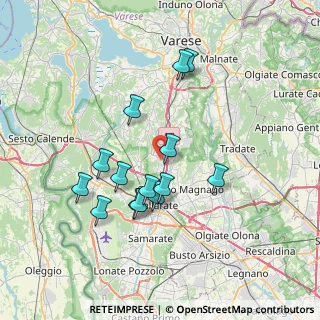 Mappa Via Giovanni XXIII Papa, 21040 Jerago Con Orago VA, Italia (6.60786)