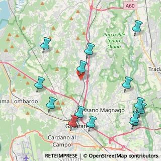 Mappa Via Giovanni XXIII Papa, 21040 Jerago Con Orago VA, Italia (5.29214)