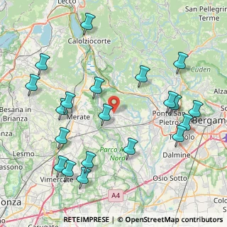 Mappa Via Dottor G. Bernardi, 24030 Carvico BG, Italia (9.599)