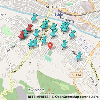 Mappa Via Tuzzi, 36015 Schio VI, Italia (0.4685)