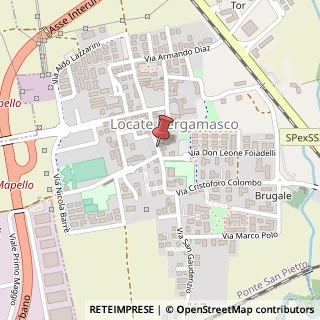 Mappa Via Don Lorenzo Allegrini, 21, 24036 Ponte San Pietro, Bergamo (Lombardia)