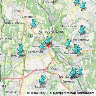 Mappa Via Chiesa, 22072 Cermenate CO, Italia (2.9965)