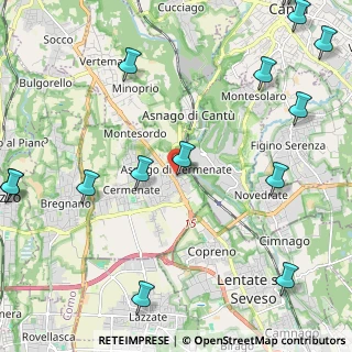 Mappa Via Chiesa, 22072 Cermenate CO, Italia (3.25867)