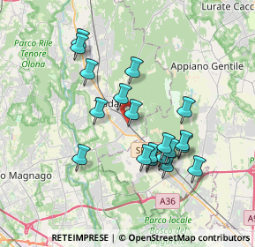 Mappa Viale G. Marconi, 21049 Tradate VA, Italia (3.29632)