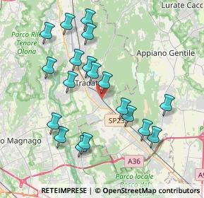 Mappa Viale G. Marconi, 21049 Tradate VA, Italia (3.86316)