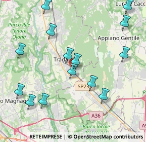 Mappa Viale G. Marconi, 21049 Tradate VA, Italia (4.62)