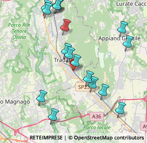 Mappa Viale G. Marconi, 21049 Tradate VA, Italia (4.55118)