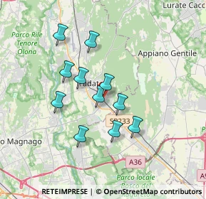 Mappa Viale G. Marconi, 21049 Tradate VA, Italia (2.89)