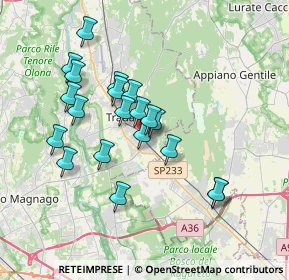 Mappa Viale G. Marconi, 21049 Tradate VA, Italia (3.185)