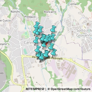 Mappa Carvico, 24030 Carvico BG, Italia (0.23333)
