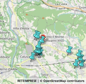 Mappa Via Antonio Gramsci, 24030 Carvico BG, Italia (1.96067)