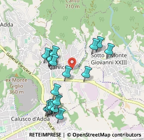 Mappa Carvico, 24030 Carvico BG, Italia (0.9485)