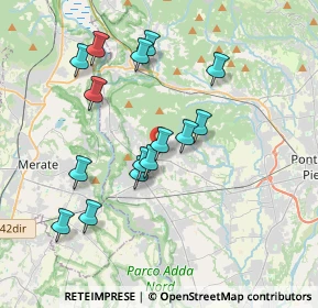 Mappa Via Antonio Gramsci, 24030 Carvico BG, Italia (3.478)