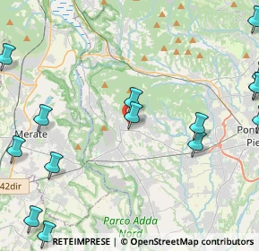 Mappa Via Antonio Gramsci, 24030 Carvico BG, Italia (6.23333)