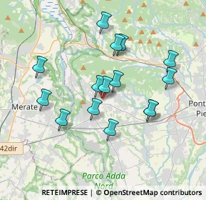 Mappa Via Antonio Gramsci, 24030 Carvico BG, Italia (3.30533)