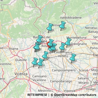 Mappa Via S. Caterina, 36028 Rossano Veneto VI, Italia (10.10714)