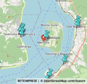 Mappa Località Menzino, 25050 Monte Isola BS, Italia (3.07533)