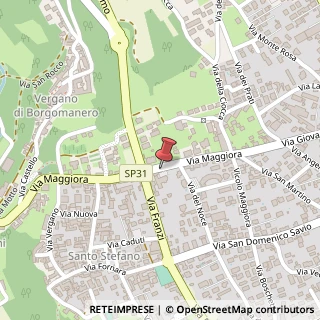 Mappa Via Maggiora, 31, 28021 Borgomanero, Novara (Piemonte)