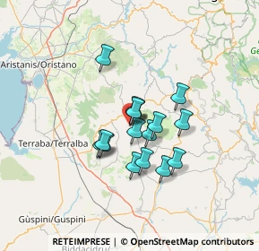 Mappa Via Fontana Giossu, 09090 Gonnosnò OR, Italia (10.00688)