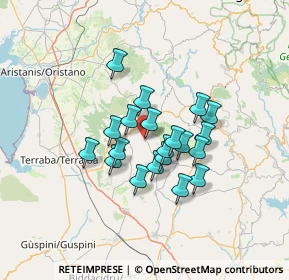 Mappa Via San Sebastiano, 09090 Gonnosnò OR, Italia (10.809)