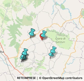 Mappa Via San Sebastiano, 09090 Gonnosnò OR, Italia (8.39909)