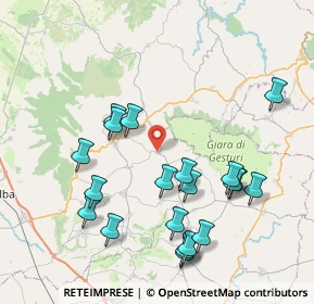 Mappa Via Fontana Giossu, 09090 Gonnosnò OR, Italia (9.252)