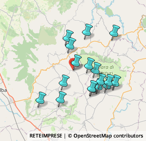 Mappa Via San Sebastiano, 09090 Gonnosnò OR, Italia (7.19471)