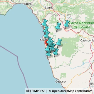 Mappa Via degli Olmi, 87020 Santa Maria del Cedro CS, Italia (8.63769)