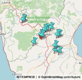 Mappa 87010 Saracena CS, Italia (11.60462)