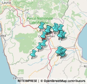 Mappa 87010 Saracena CS, Italia (11.15889)