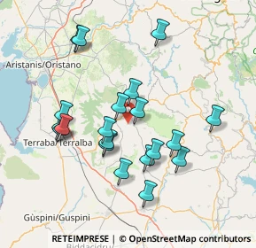 Mappa Strada Comunale Curcuris - Figu, 09090 Gonnosnò OR, Italia (15.276)