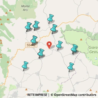 Mappa Strada Comunale Curcuris - Figu, 09090 Gonnosnò OR, Italia (4.09313)