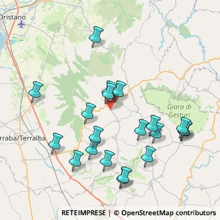 Mappa Via Barumele, 09091 Ales OR, Italia (9.427)