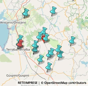 Mappa Via Milano, 09090 Gonnosnò OR, Italia (15.576)