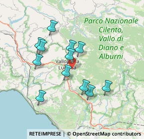 Mappa Via Novi, 84078 Vallo della Lucania SA, Italia (6.92167)