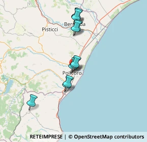 Mappa Via Agri, 75025 Policoro MT, Italia (13.42091)