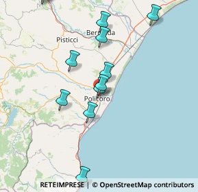 Mappa Via Agri, 75025 Policoro MT, Italia (21.33714)