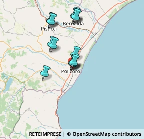 Mappa Via Agri, 75025 Policoro MT, Italia (13.22733)
