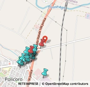 Mappa Via Agri, 75025 Policoro MT, Italia (0.5785)