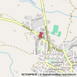 Mappa Via Grazia Deledda, 5, 08024 Mamoiada, Nuoro (Sardegna)