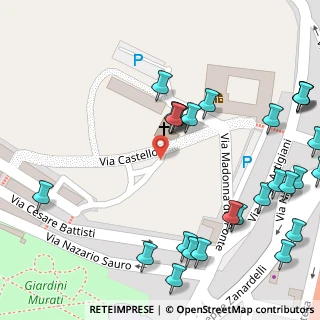 Mappa CASTELLO, 75025 Policoro MT, Italia (0.08148)
