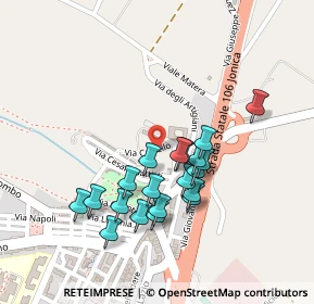 Mappa CASTELLO, 75025 Policoro MT, Italia (0.219)