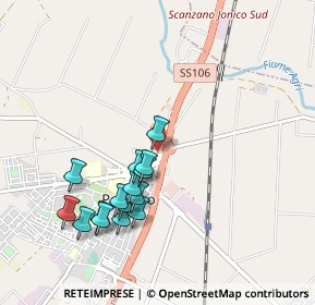 Mappa Via Dell'Artigianato, 75025 Policoro MT, Italia (1.00467)